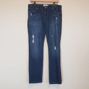 CAbi Slim Boyfriend Dark Destruction Jeans